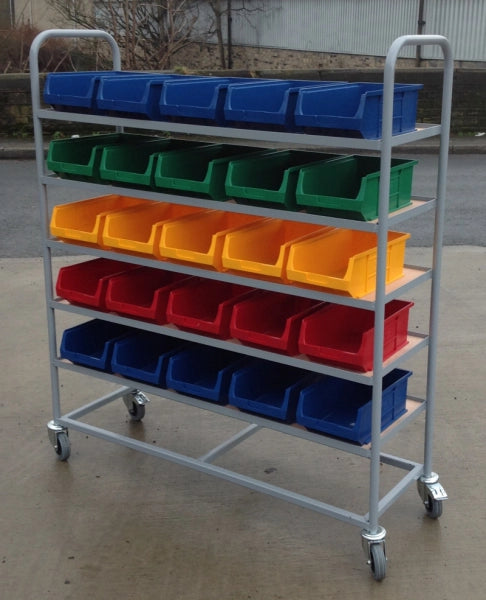 SPS04:  Small Parts Stock Trolley