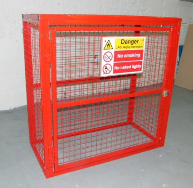 BC2 - Gas Cylinder Storage Cage 1064 x 500 x 1532 mm