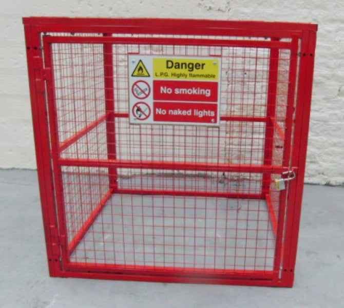 BC5 - Gas Cylinder Storage Cage 1064 x 1000 x 1532 mm
