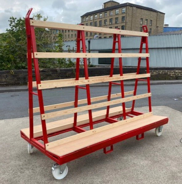 LGWT2 - Liftable A Frame Glass Trolley 2400 x 1200 x 2000 mm