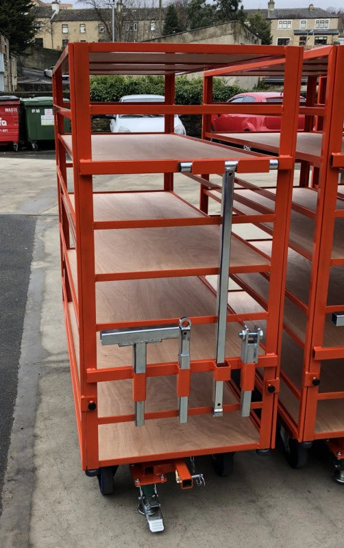 LTT07 - Twin Turntable Logistics Trolley, Forward and Reverse