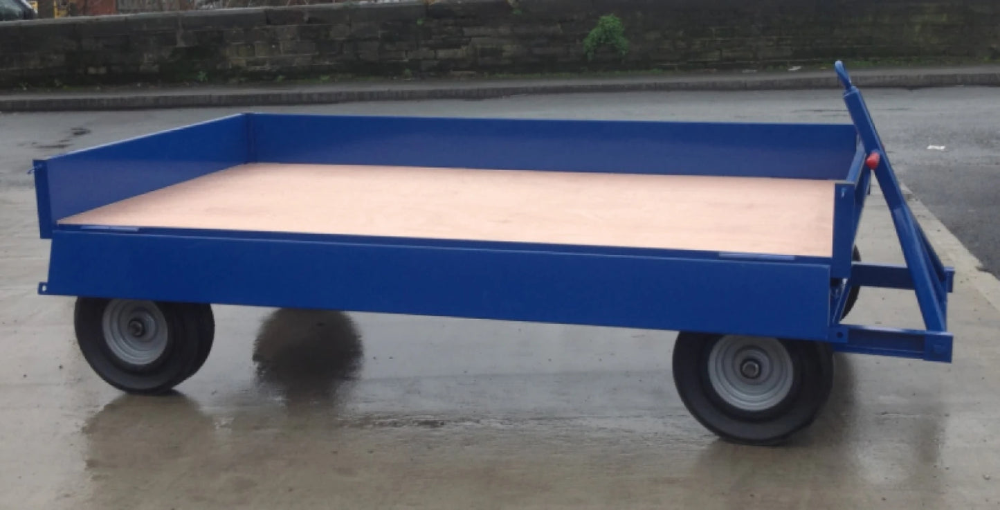 TT7DS:  2440 x 1220 mm, 2500 KG Turntable Truck with Drop Sides