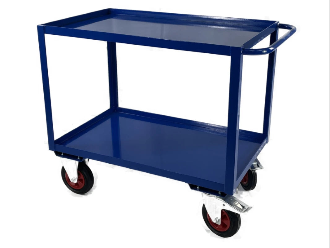 TTC1/SL:  Table Top Cart, 1000 x 600 mm, Steel Shelves with Lip
