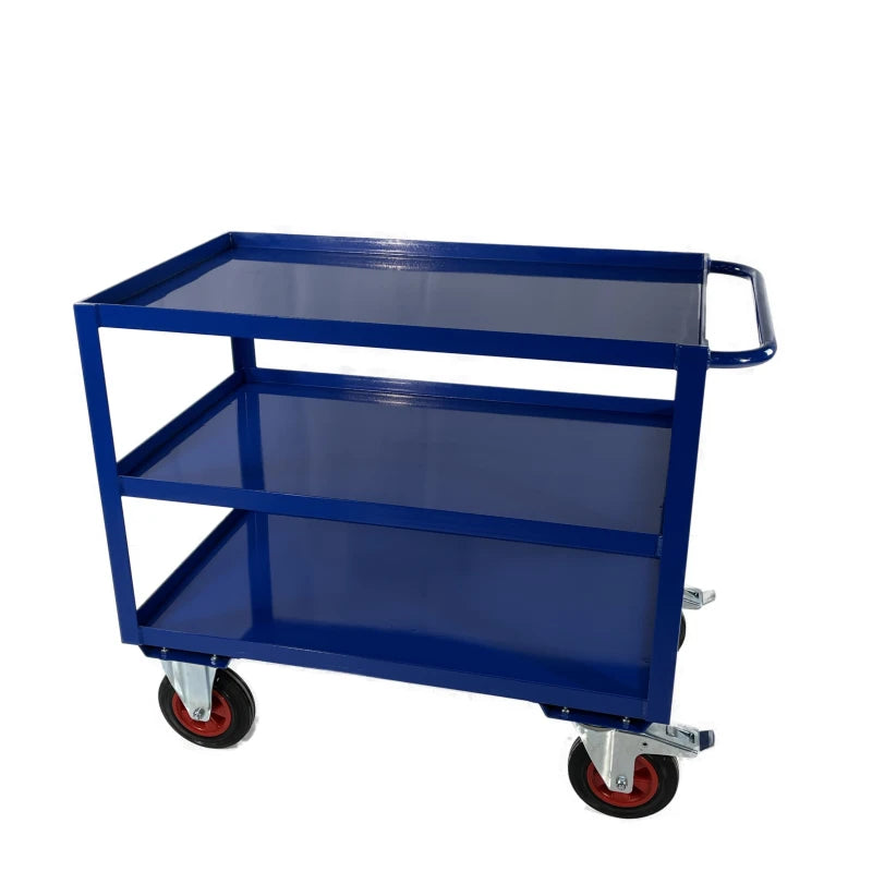 TTC2/SL - Table Top Cart, 1000 x 600 mm, Steel Shelves with Lip