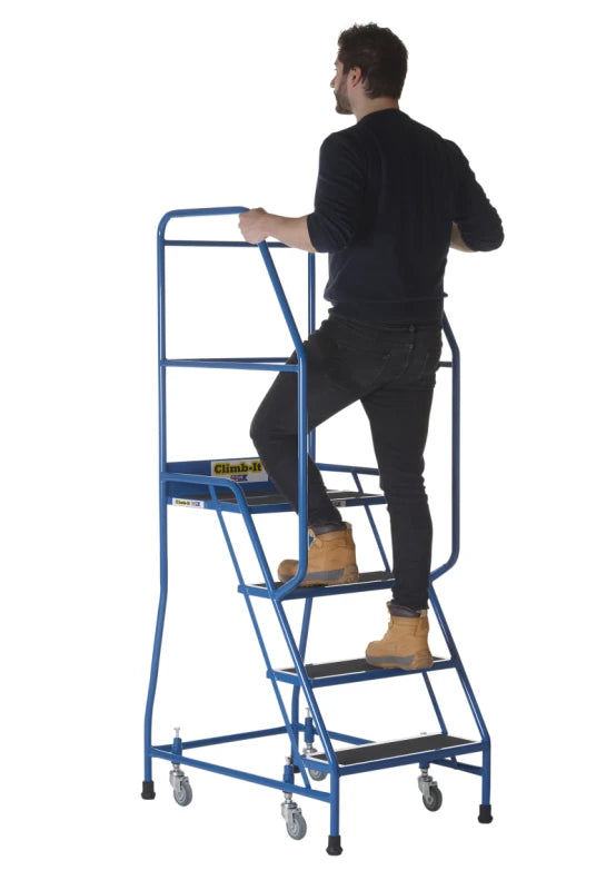 CIT-SLS-4 - 4 STEP WIDE TREAD, SPRING LOADED STEPS