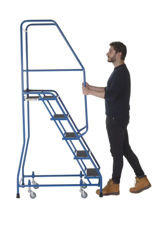 CIT-SLS-5 - 5 STEP WIDE TREAD, SPRING LOADED STEPS
