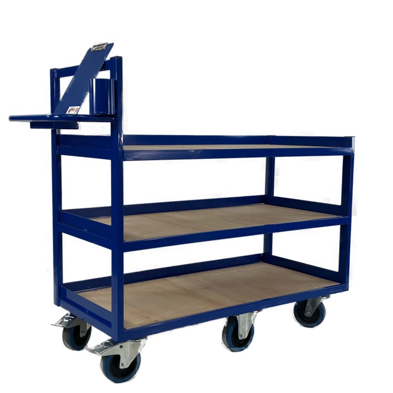 OPT113 - Heavy Duty 9 Tote Picking Trolley