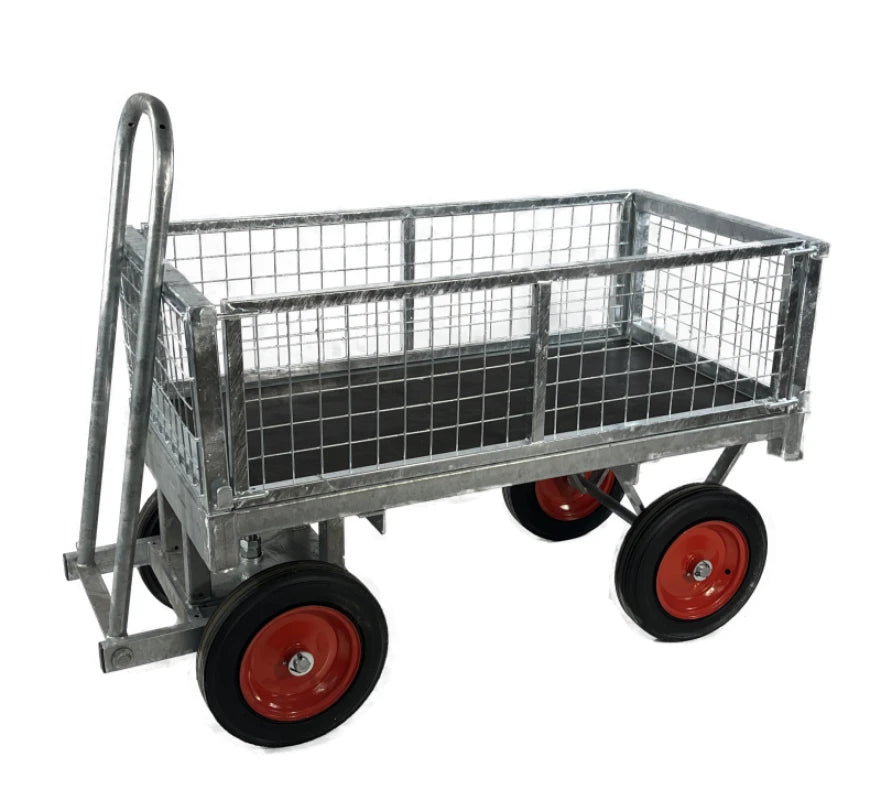TT2G - 1HD Turntable Truck, 1000kg, 1525 x 700mm, Galvanised