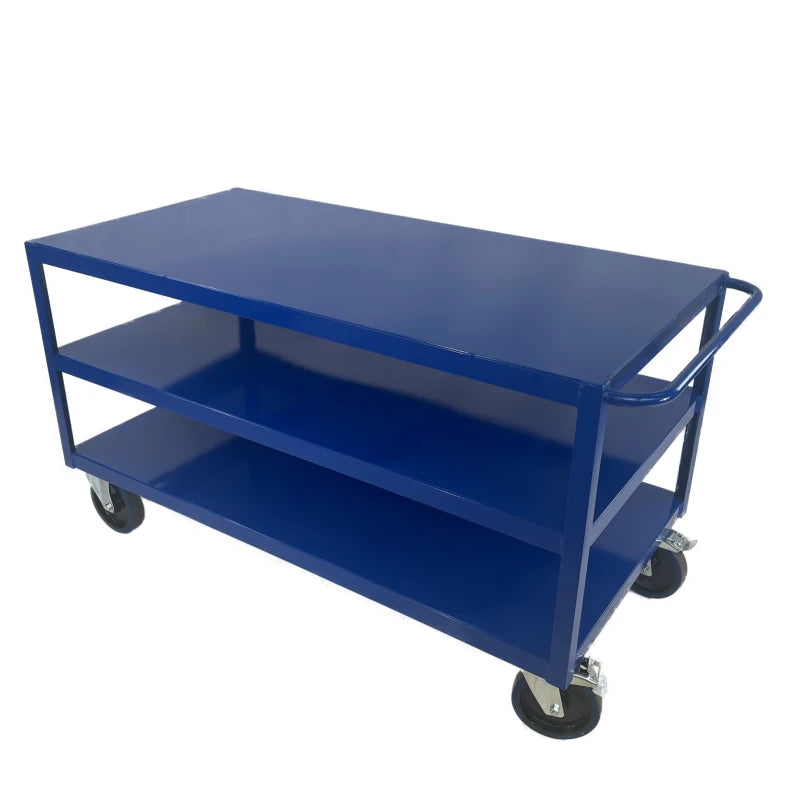 TTC4/S - TABLE TOP CART, 1600 X 800 MM, STEEL SHELF, 1000 KG