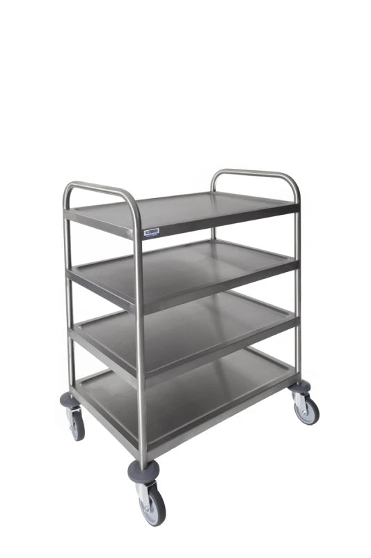 SS-TRT41 4 Tier Stainless Steel Medium Trolley