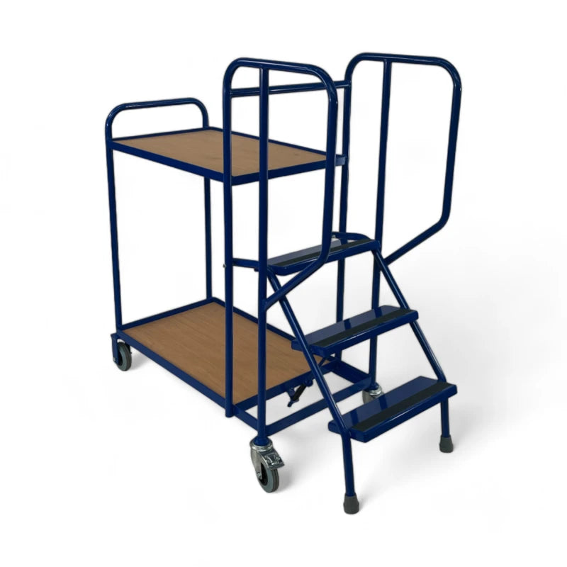SOPT01 - Stepped Picking Trolley 3 Step, 2 Tier