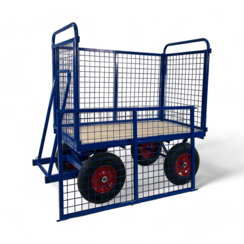 BTT2/M - Turntable Truck 1220 x 700 mm, with Mesh Sides