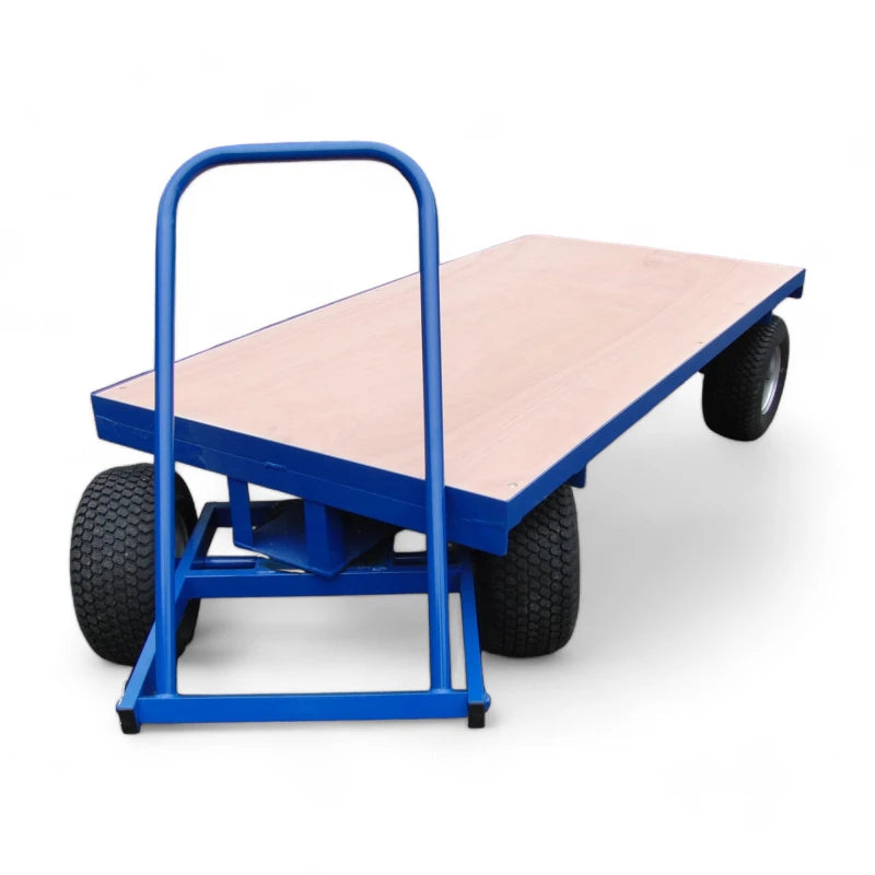 TT6/TT - 2000 x 1000 mm Turntable truck with wide Turf Tyres