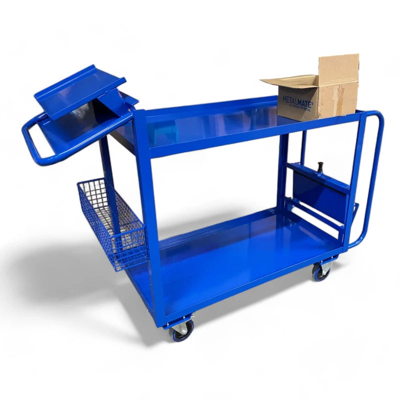 SOPT10 - Order Picking Trolley with Fold Down Step