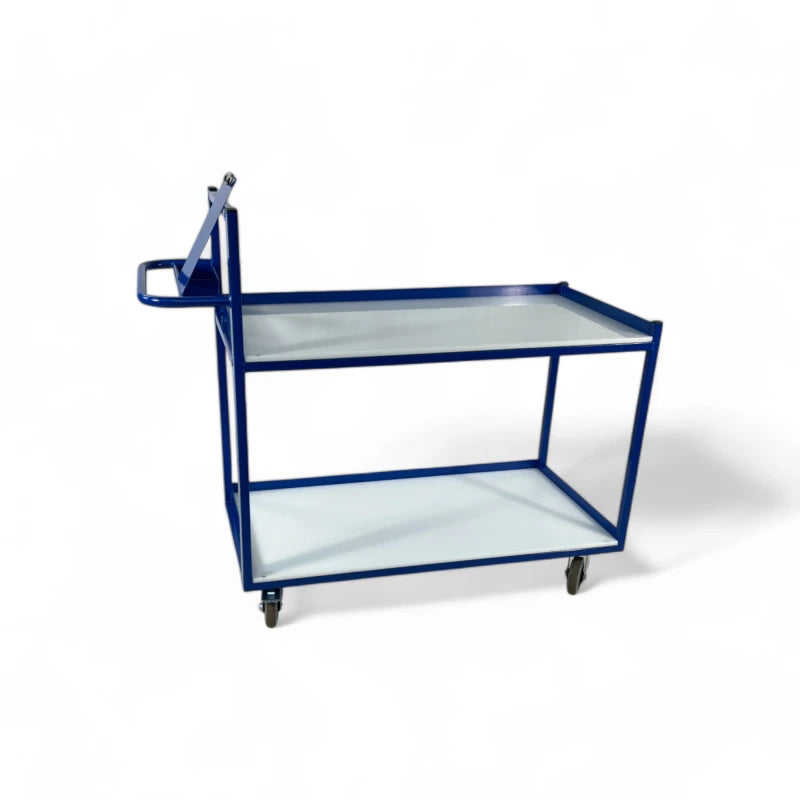 OPT101-HDPE Order Picking Trolley with Plastic HDPE Shelves