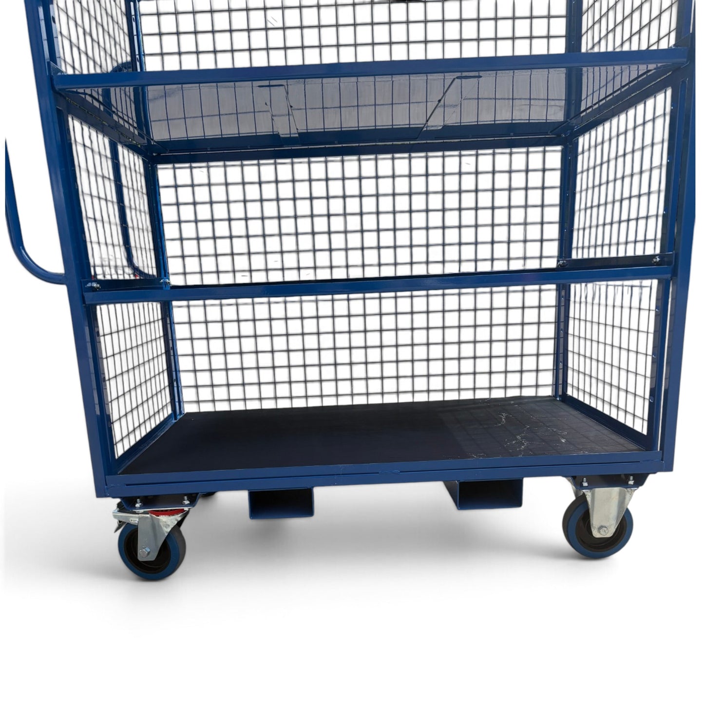 SH160 - 1220 x 800 mm Adjustable Shelf Trolley Mesh Back and Ends