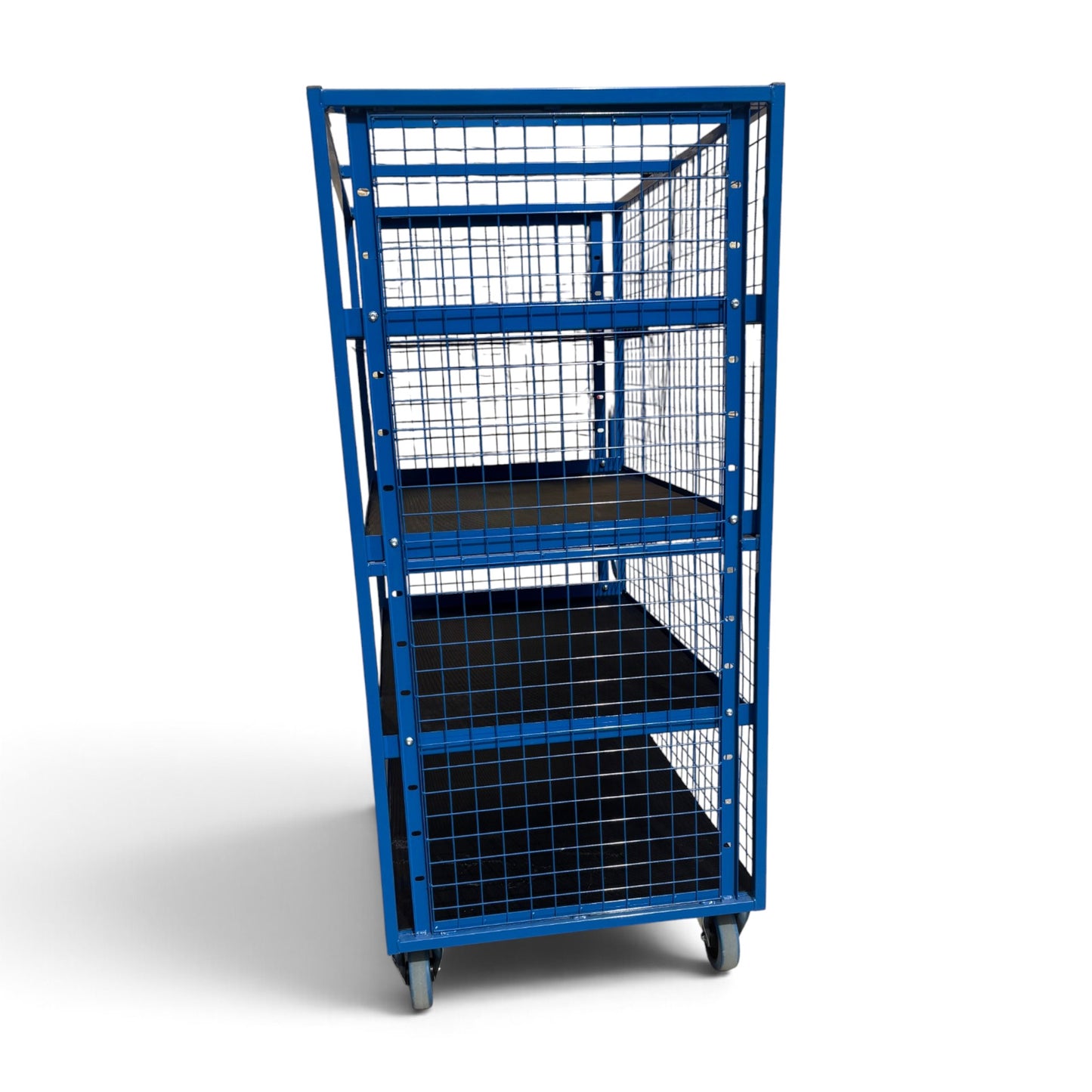 SH160 - 1220 x 800 mm Adjustable Shelf Trolley Mesh Back and Ends