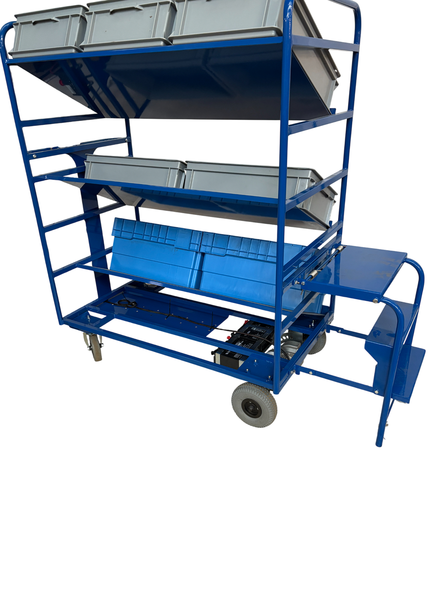 OPT110P - Powered Angled Tote