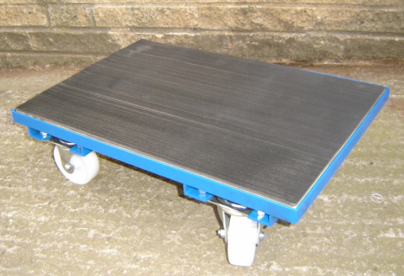 DOL21 - Steel Frame Dolly, with Board & Rubber Top, 400 x 300 mm