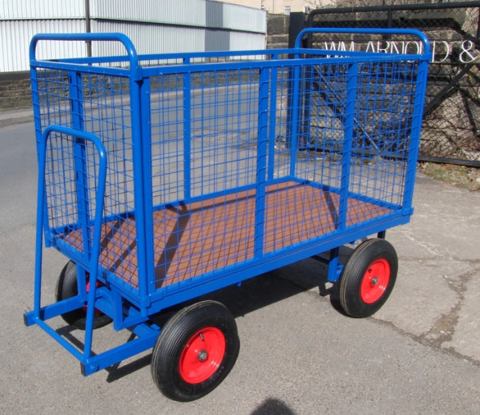 BTT1/M - Turntable Truck 1500 x 700 mm, with Mesh Sides