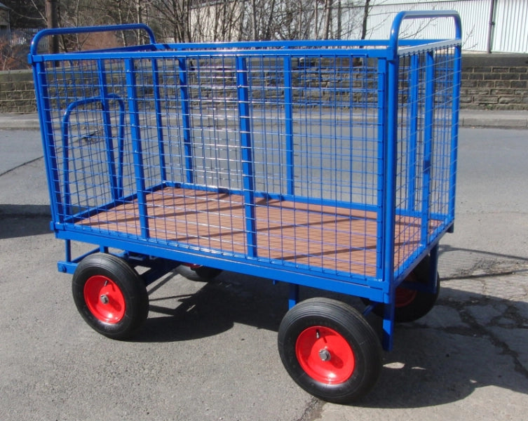 BTT3/M - Turntable Truck 1500 x 800 mm, with Mesh Sides