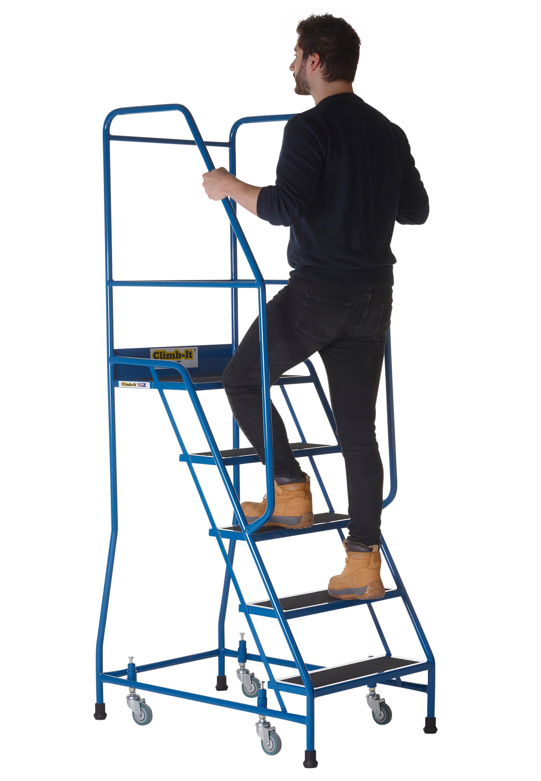 Wide Tread Spring Loaded Steps– Breg Products Ltd