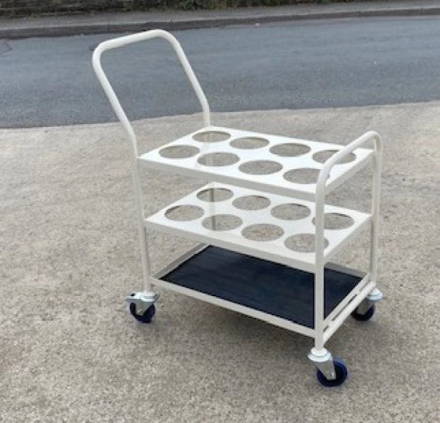 MGCT02 - Medical Cylinder Trolley for 8 x F size Oxygen Cylinder