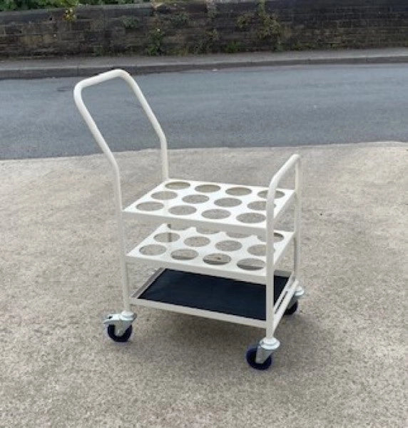 MGCT03 - Medical Cylinder Trolley for 12 x D/E size Oxygen Cylinder