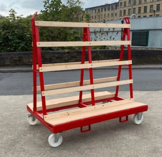 LGWT1 - Liftable A Frame Glass Trolley 1800 x 1200 x 1800mm