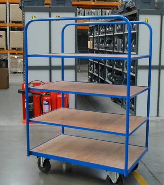 OfficeMarshal Double Pack Heavy Duty Shelves Blue, 200 X 120 - View #12