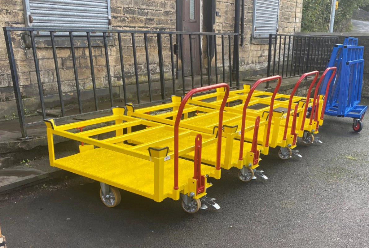 LTT06 - HD Euro Pallet Dolly, Raised Height