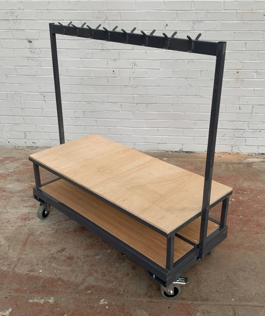 GR70 Double Sided School Cloakroom Trolley