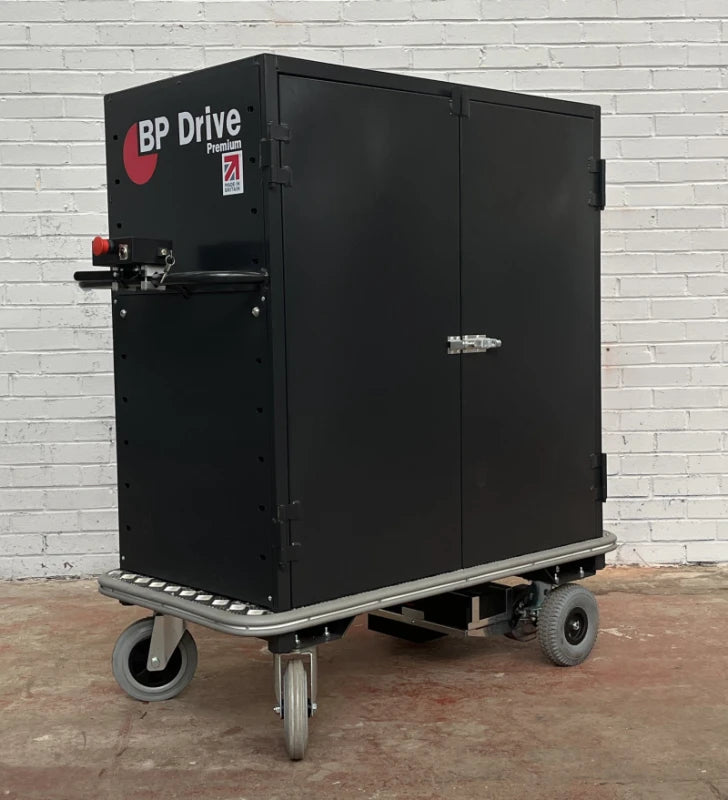 BPDP04 - BP Drive Premium, Electric Powered Fully Enclosed Secure Trolley