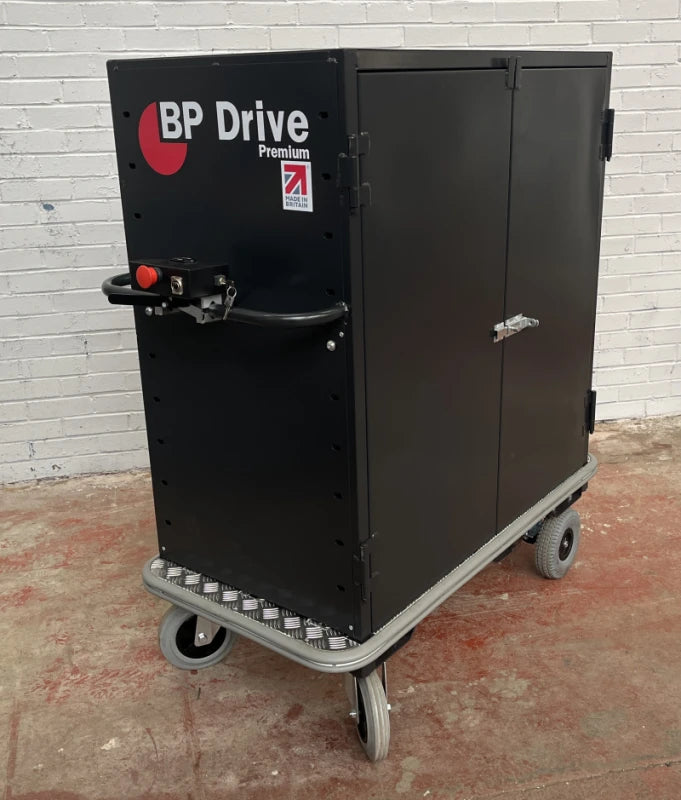 BPDP04 - BP Drive Premium, Electric Powered Fully Enclosed Secure Trolley