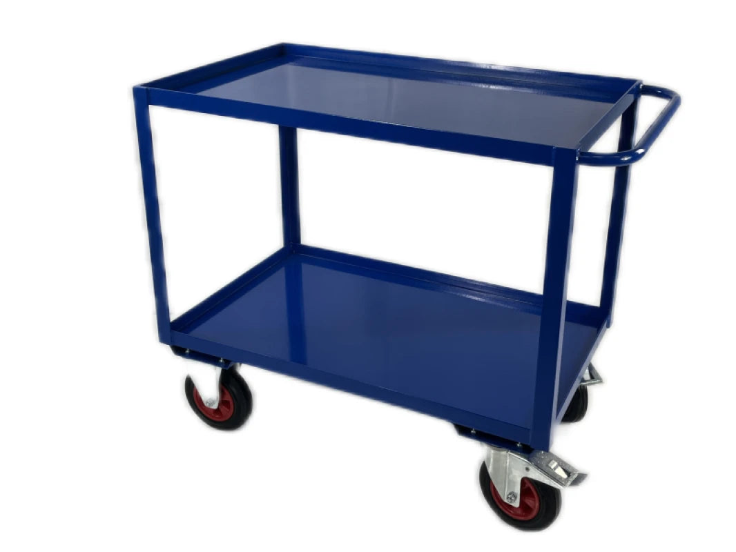 TTC1/SL:  Table Top Cart, 1000 x 600 mm, Steel Shelves with Lip