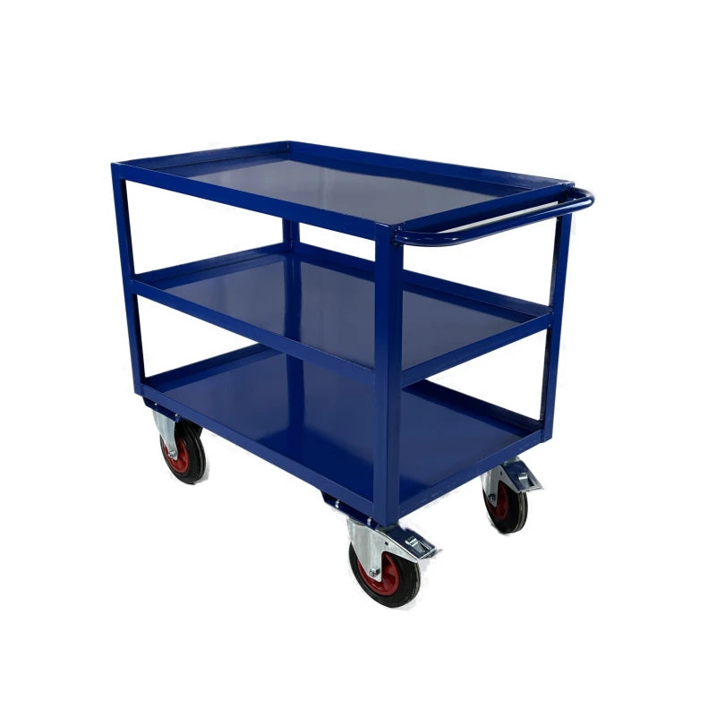 TTC2/SL - Table Top Cart, 1000 x 600 mm, Steel Shelves with Lip