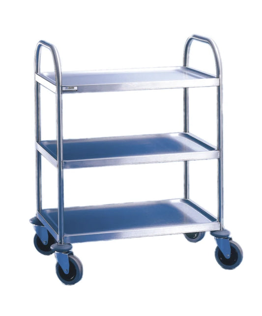 SS-TRT32 3 Tier Stainless Steel Medium Trolley