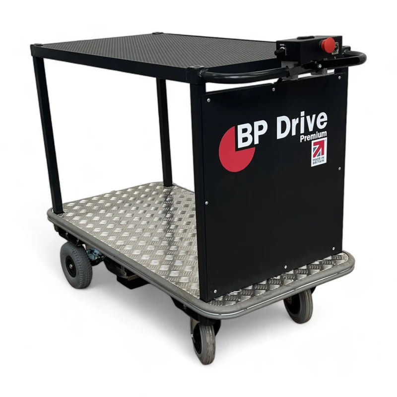 BPD02P - BP Drive Premium, Electric Powered 2 Tier Trolley