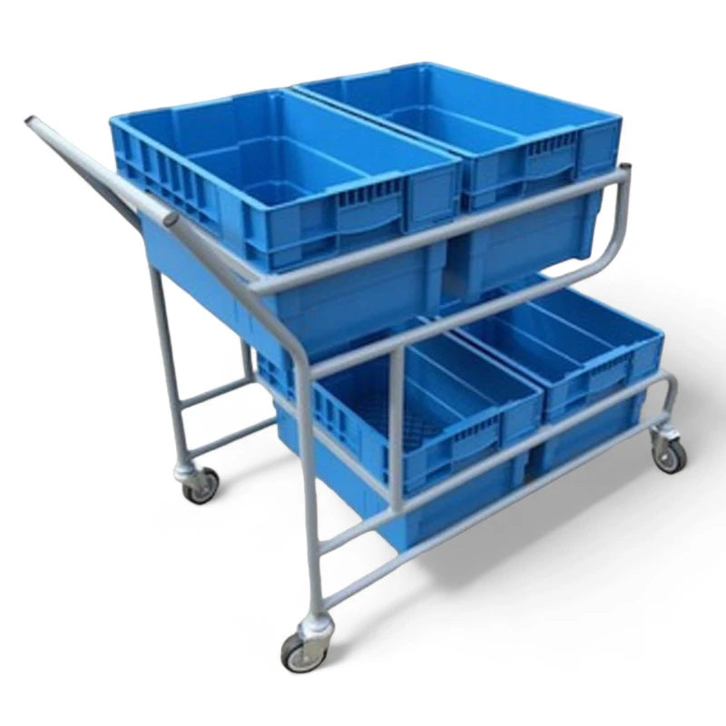 OPT107 - Quad Container Picking Trolley – Breg Products Ltd
