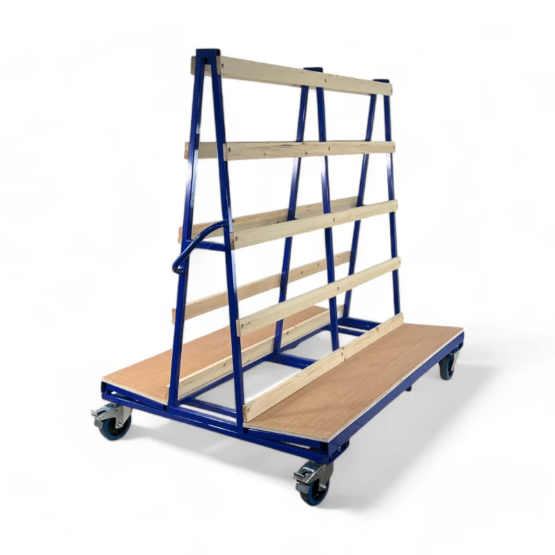 Large HD A Frame Glass Trolley 1000KG