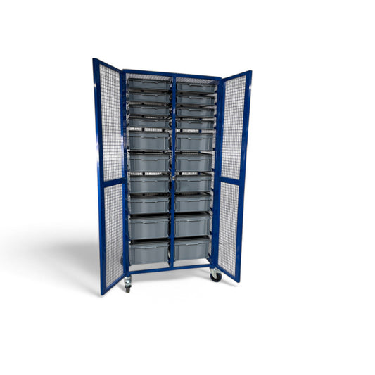 EC07 - Enclosed Euro Container Trolley